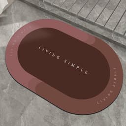 image-Bath Mat Entrance Door Mat Super Absorbent Bathroom Mats
