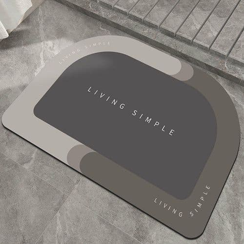 image-Bath Mat Entrance Door Mat Super Absorbent Bathroom Mats