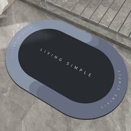 image-Bath Mat Entrance Door Mat Super Absorbent Bathroom Mats