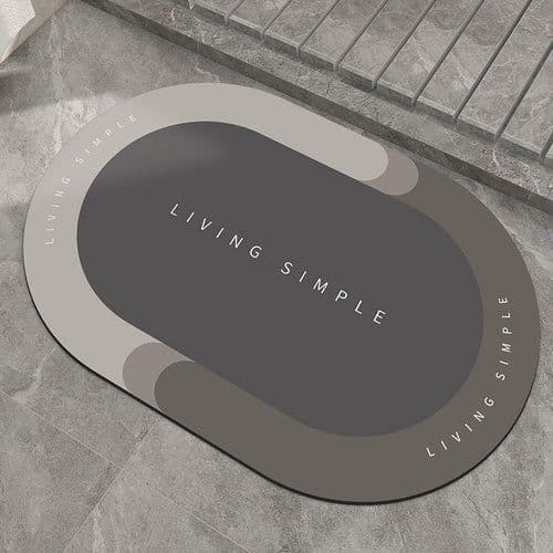 image-Bath Mat Entrance Door Mat Super Absorbent Bathroom Mats