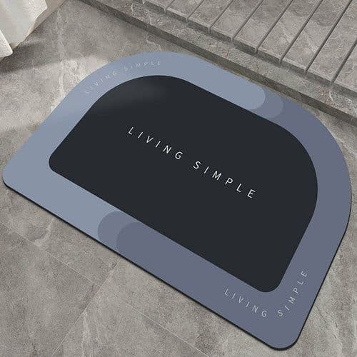 image-Bath Mat Entrance Door Mat Super Absorbent Bathroom Mats