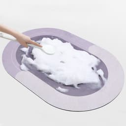 image-Bath Mat Entrance Door Mat Super Absorbent Bathroom Mats