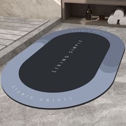 image-Bath Mat Entrance Door Mat Super Absorbent Bathroom Mats