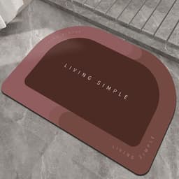 image-Bath Mat Entrance Door Mat Super Absorbent Bathroom Mats