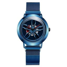 image-Automobile Wheel Style Quartz Watch