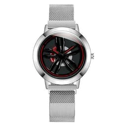 image-Automobile Wheel Style Quartz Watch