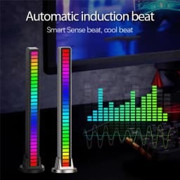 image-LED Strip Light Sound Control Pickup Rhythm Music Atmosphere Light