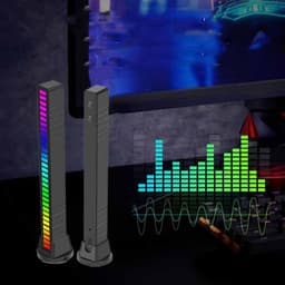 image-LED Strip Light Sound Control Pickup Rhythm Music Atmosphere Light