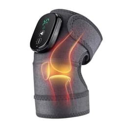image-Electric Heating Knee Shoulder Massager Pad Brace LED Vibrators