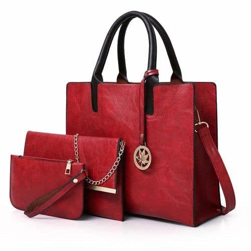 image-Women's Three-piece Leisure Fashion Handbags
