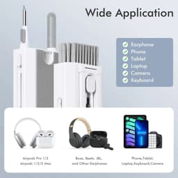 image-8 in 1 Cleaning Kit Computer Keyboard Cleaner Brush Earphones Cleaning