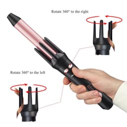 image-Automatic Curler Electric Curling Iron Ceramic Fast Heat Hair Wave