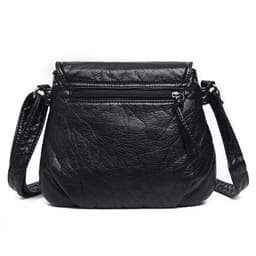 image-Soft PU Leather Crossbody Messenger Bag For Women