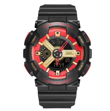 image-Large Sports Waterproof Electronic Watch