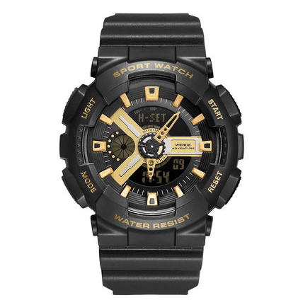image-Large Sports Waterproof Electronic Watch