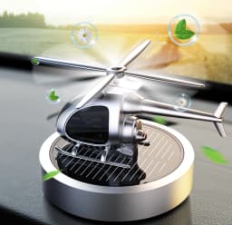 image-Solar Powered Car Perfume Ornaments