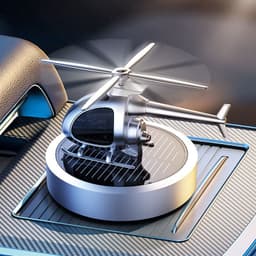 image-Solar Powered Car Perfume Ornaments