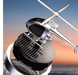image-Solar Powered Car Perfume Ornaments
