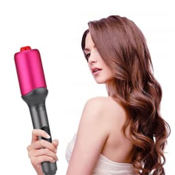 image-Auto Hair Curler Automatic Curling Iron with 16 Temperature Settings