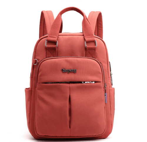 image-Nylon Fashion Backpack With USB Port For Young Women