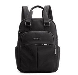 image-Nylon Fashion Backpack With USB Port For Young Women