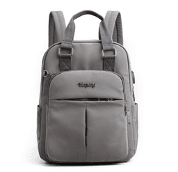 image-Nylon Fashion Backpack With USB Port For Young Women