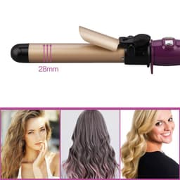 image-28mm Automatic Rotating Hair Curler Household Travel Ceramic Curling