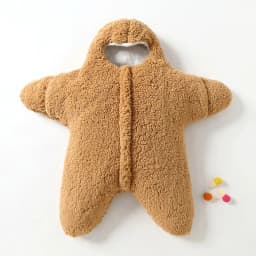 image-Comfortable Baby Starfish Lamb Velvet Sleeping Bag