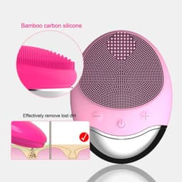 image-Electric Face Cleaner Sonic Silicond Facial Cleansing Brush Electric