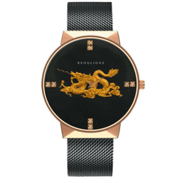 image-Simple Stainless Steel Mesh Belt Quartz Watch For Men
