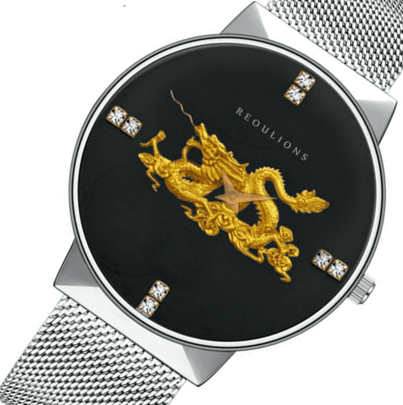 image-Simple Stainless Steel Mesh Belt Quartz Watch For Men