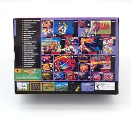 image-SNES Game Console 16 Bit MINI Game Console Replica
