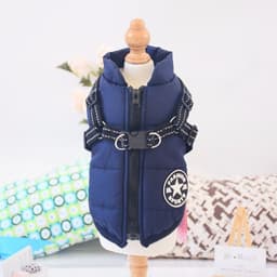 image-Pet Dog Clothes For Small Dogs Winter Warm Dog Hooded Coat Jackets Chihuahua Pug Outfits Puppy Cat Clothing