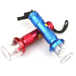 image-Junru Aluminum Alloy Electric Smoke Grinder - White, Windproof, Flashlight, Gift Box