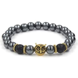 image-Black Iron Stone Lion Head Leopard Head Crown