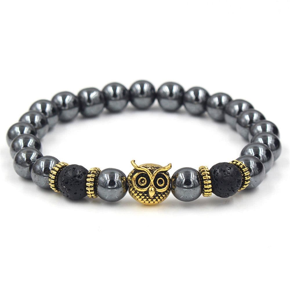 image-Black Iron Stone Lion Head Leopard Head Crown