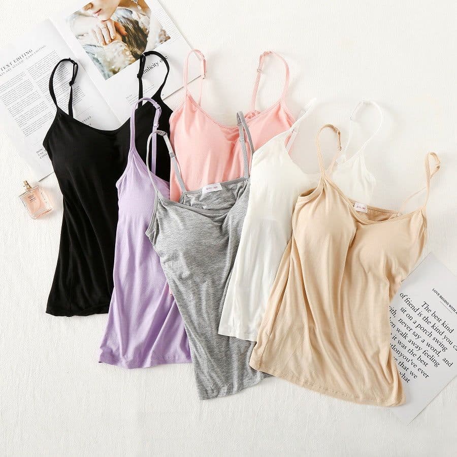 image-Modal All-in-One Camisole with Chest Pad - Women