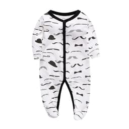 image-Baby Romper - Pink Long Sleeve Cotton 12M