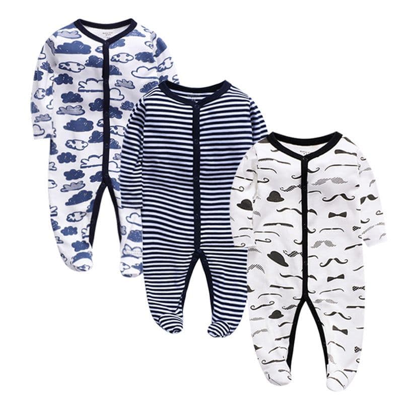 image-Baby Romper - Pink Long Sleeve Cotton 12M