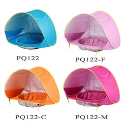 image-Children's Beach Tent - 40cm Ø Sunshade Playhouse - Polyester - 0-2 yrs