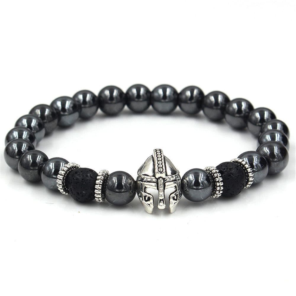 image-Black Iron Stone Lion Head Leopard Head Crown