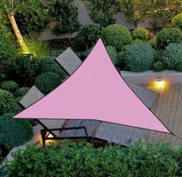 image-Outdoor triangle canopy 3M4M6M water-repellent sunscreen awning canopy sunscreen canopy viewing canopy rain cloth