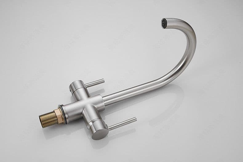 image-Kitchen Faucet - 3-in-1 Hot Cold Water Purifier Copper
