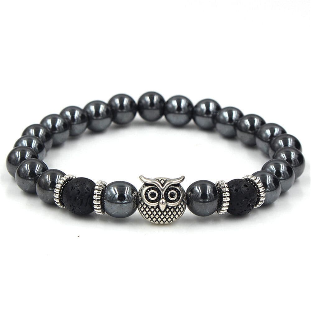 image-Black Iron Stone Lion Head Leopard Head Crown