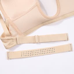image-Women's U-Shaped Bra 85B - White Seamless