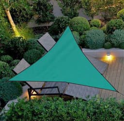 image-Outdoor triangle canopy 3M4M6M water-repellent sunscreen awning canopy sunscreen canopy viewing canopy rain cloth