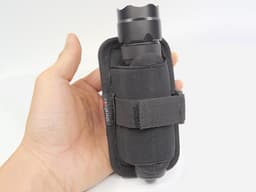 image-High-power flashlight set strong light belt back clip flashlight set back buckle flashlight set flashlight nylon leather case