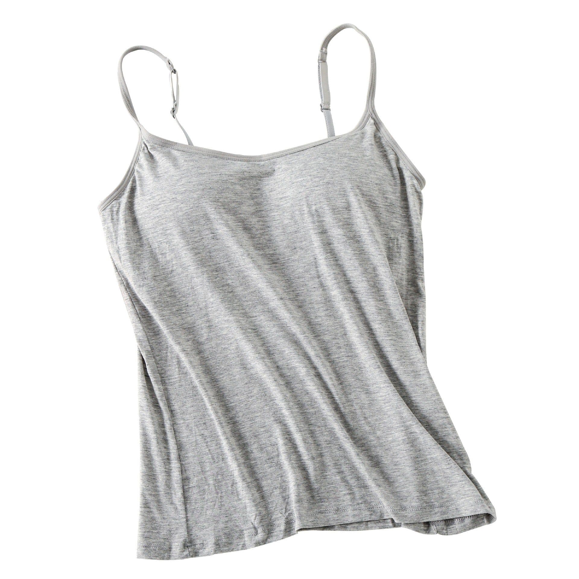 image-Modal Camisole with Chest Pad - Women's Bra-Top