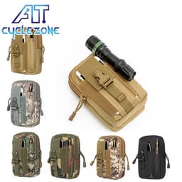 image-Wholesale army fan multi-function waterproof tactical waist bag, outdoor tactical belt, coin purse, mobile phone bag