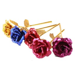 image-24K Gold Leaf Rose - Gift Bouquet